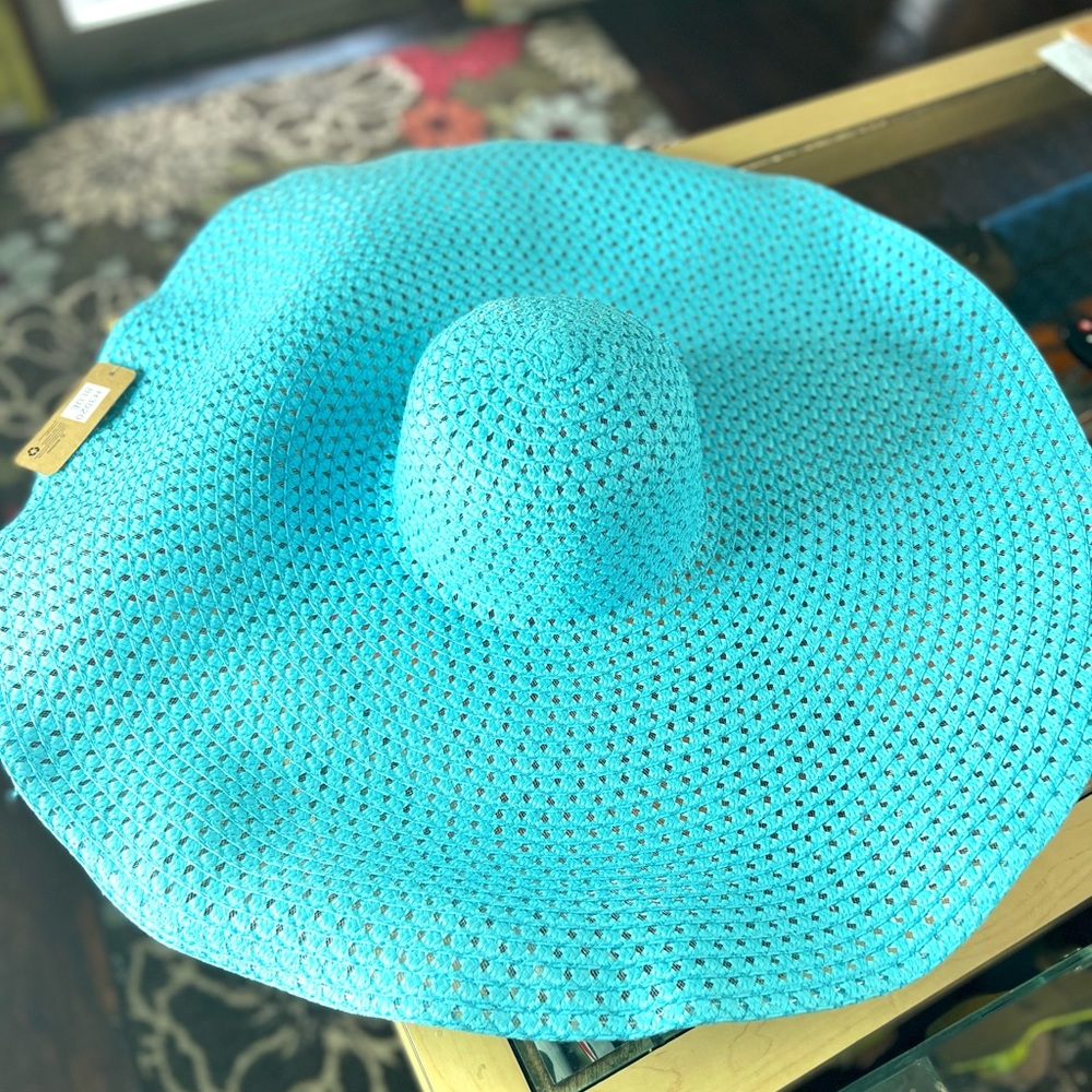 Light blue sun hat